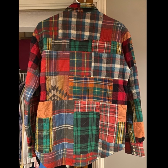 Ralph Lauren Patchwork Shacket NWT - Picture 2 of 7